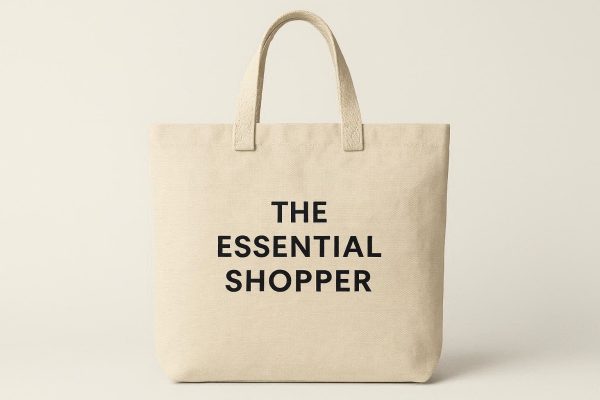 1 Heavyweight Organic Cotton Canvas Tote - The Essential Shopper