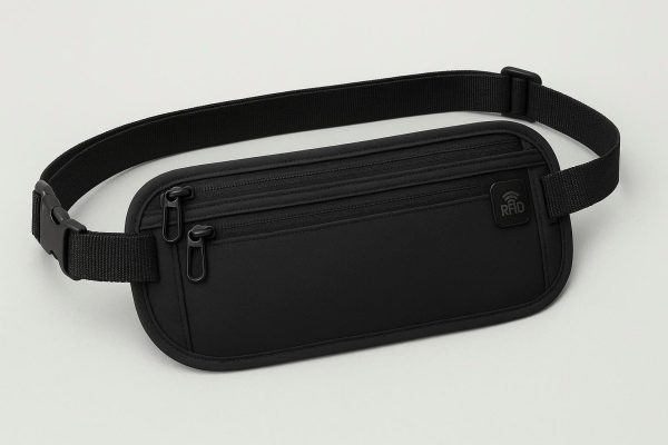 13 Sleek Anti-Theft Travel Waist Pack with RFID Blocking