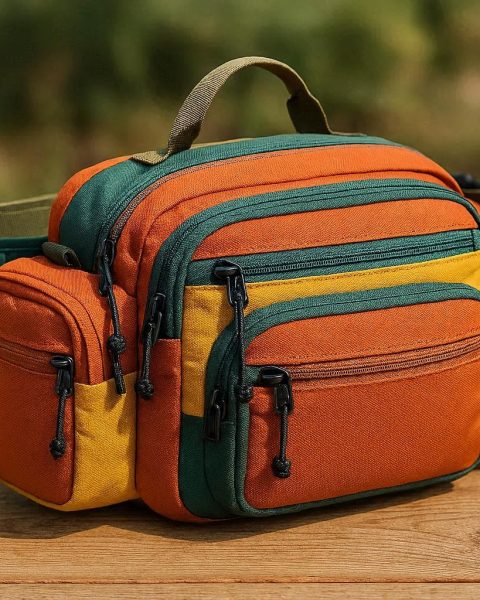 High-Capacity Multi-Pocket Festival Waist Pack