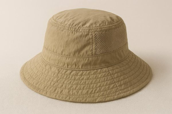 23 Breathable Nylon Bucket Hat - Lightweight & Packable for Travel