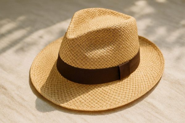 26 Panama Straw Fedora - Natural & Breezy Summer Essential