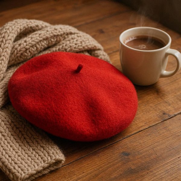 28 Wool Beret - French-Inspired Artistic Flair